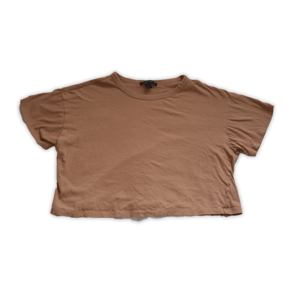 Forever 21 Orange / Brown Cropped Top